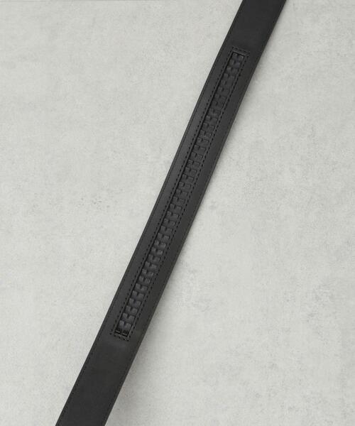 NANO universe(ナノユニバース)の「スライドロックイージーベルト(ベルト・メンズ・ブラウン/ブラック・F)」の13枚目の写真