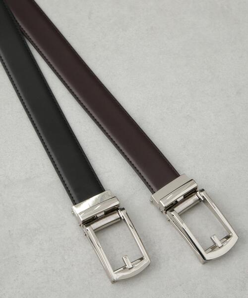 NANO universe(ナノユニバース)の「スライドロックイージーベルト(ベルト・メンズ・ブラウン/ブラック・F)」の10枚目の写真