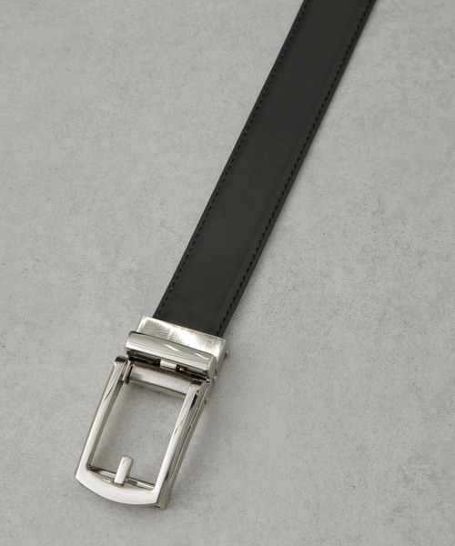 NANO universe(ナノユニバース)の「スライドロックイージーベルト(ベルト・メンズ・ブラウン/ブラック・F)」の4枚目の写真