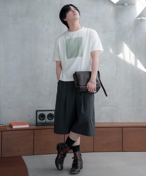 SINSS（シンス）の「Graphic compact T-shirt / グラフィックコンパクトTシャツ（Tシャツ/カットソー・メンズ・A/B/D/C/E/F・LARGE/MEDIUM/SMALL/X-SMALL）」の9枚目の写真