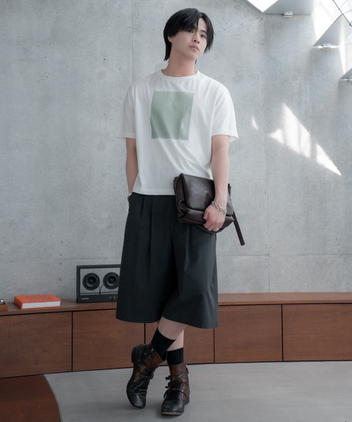 SINSS（シンス）の「Graphic compact T-shirt / グラフィックコンパクトTシャツ（Tシャツ/カットソー・メンズ・A/B/D/C/E/F・LARGE/MEDIUM/SMALL/X-SMALL）」の10枚目の写真