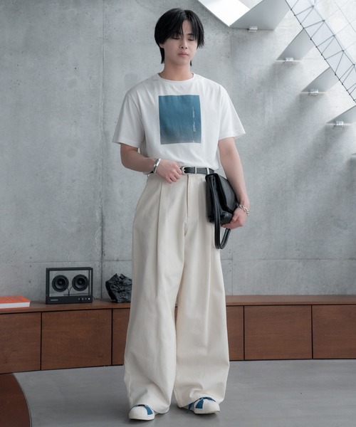 SINSS（シンス）の「Graphic compact T-shirt / グラフィックコンパクトTシャツ（Tシャツ/カットソー・メンズ・A/B/D/C/E/F・LARGE/MEDIUM/SMALL/X-SMALL）」の7枚目の写真