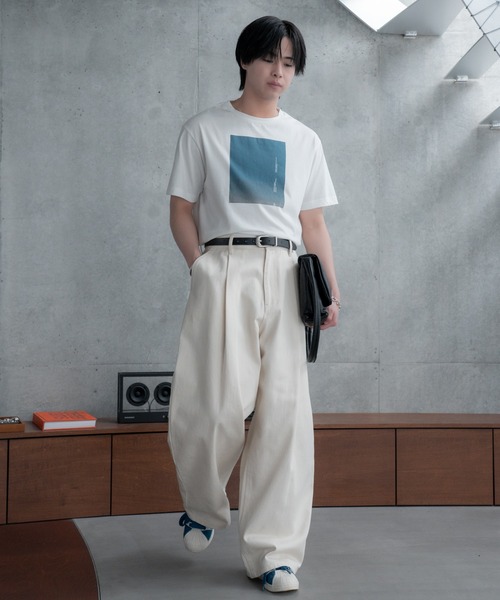 SINSS（シンス）の「Graphic compact T-shirt / グラフィックコンパクトTシャツ（Tシャツ/カットソー・メンズ・A/B/D/C/E/F・LARGE/MEDIUM/SMALL/X-SMALL）」の8枚目の写真