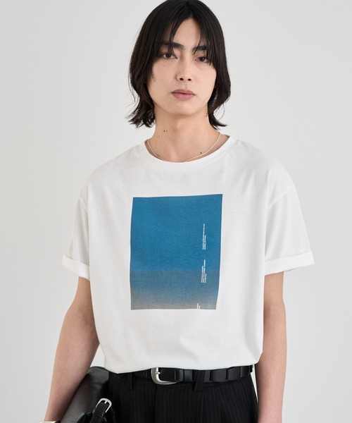 SINSS（シンス）の「Graphic compact T-shirt / グラフィックコンパクトTシャツ（Tシャツ/カットソー・メンズ・A/B/D/C/E/F・LARGE/MEDIUM/SMALL/X-SMALL）」の12枚目の写真