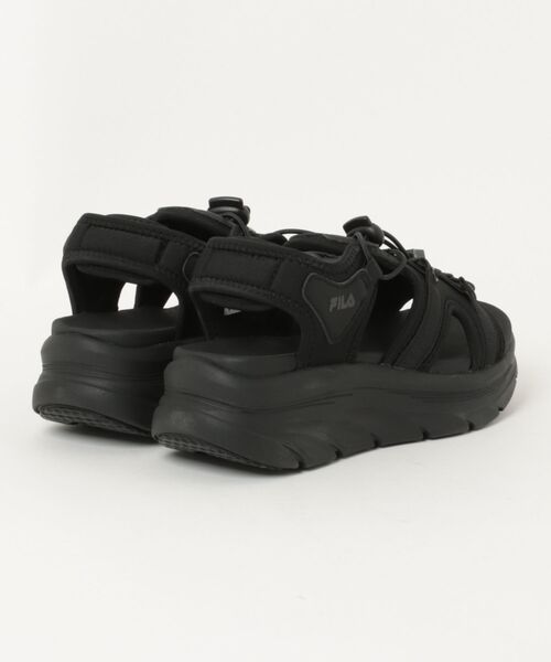 FILA（フィラ）の「【FILA】スポーツサンダル Creare2（サンダル・レディース・ブラック×ブラック・23.0cm/24.0cm/25.0cm）」の2枚目の写真