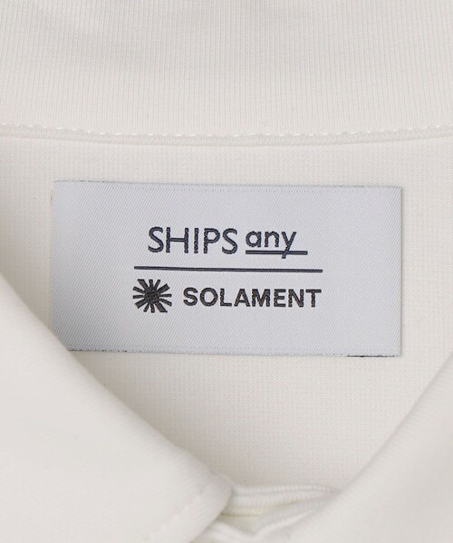 SHIPS any(シップス エニィ)の「SHIPS any:〈遮熱〉SOLAMENT(R) リラックス 半袖 ポロシャツ◇(ポロシャツ・メンズ・チャコールグレー/ブラック/ホワイト・LARGE/MEDIUM/X-LARGE)」の6枚目の写真