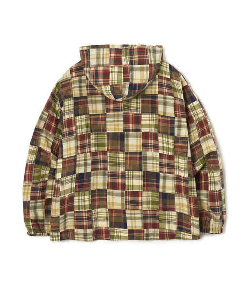 LORES(ロアス)の「Patchwork Hooded Jacket - Green(パーカー・レディース・その他・SMALL/MEDIUM/LARGE)」の7枚目の写真