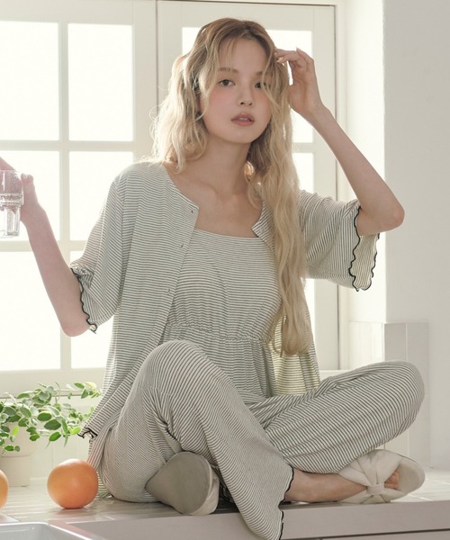 SET ITEM】assort cup in 3piece set / アソート柄カップ付き3ピース