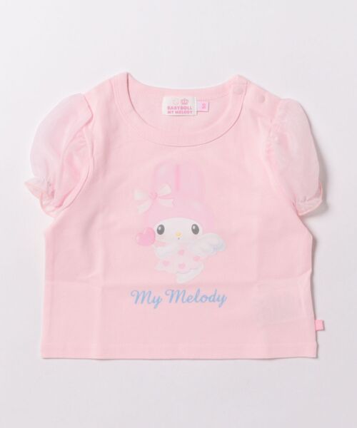 BABYDOLL(ベビードール)の「サンリオ エンジェルTシャツ 1568K(Tシャツ/カットソー・キッズ・その他25/その他24/ライトブルー/パープル・130cm/120cm/110cm/100cm/90cm/140cm)」の10枚目の写真