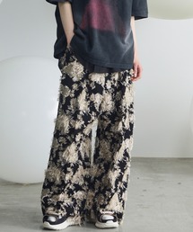 MAISON SPECIAL | 《UNISEX》All-over Cut Jacquard Pattern Prime-Wide Two-tuck Pants/総柄カットジャガードプライムワイド2タックパンツ【MAISON SPECIAL/メゾンスペシャル】(その他パンツ)