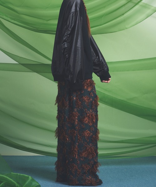 MAISON SPECIAL（メゾンスペシャル）の「《UNISEX》All-over Cut Jacquard Pattern Prime-Wide Two-tuck Pants/総柄カットジャガードプライムワイド2タックパンツ【MAISON SPECIAL/メゾンスペシャル】（その他パンツ・メンズ・サックスブルー/ブラック・2/1/0）」の11枚目の写真