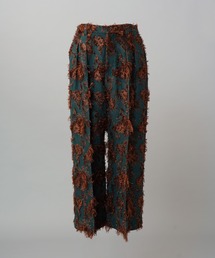 MAISON SPECIAL（メゾンスペシャル）の「《UNISEX》All-over Cut Jacquard Pattern Prime-Wide Two-tuck Pants/総柄カットジャガードプライムワイド2タックパンツ【MAISON SPECIAL/メゾンスペシャル】（その他パンツ）」