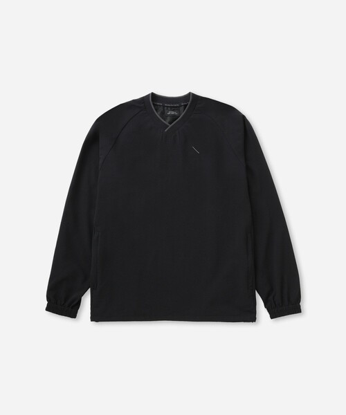 Saturdays Golf(サタデーズゴルフ)の「Seersucker Pullover(Tシャツ/カットソー・メンズ・ダークグリーン/ブラック・XL/M/L/S)」の1枚目の写真