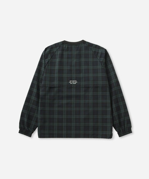 Saturdays Golf(サタデーズゴルフ)の「Seersucker Pullover(Tシャツ/カットソー・メンズ・ダークグリーン/ブラック・XL/M/L/S)」の13枚目の写真