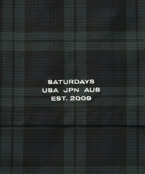 Saturdays Golf(サタデーズゴルフ)の「Seersucker Pullover(Tシャツ/カットソー・メンズ・ダークグリーン/ブラック・XL/M/L/S)」の17枚目の写真