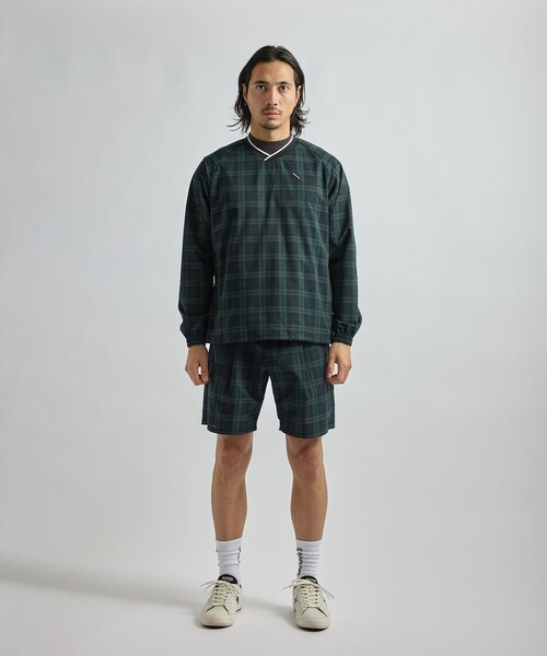 Saturdays Golf(サタデーズゴルフ)の「Seersucker Pullover(Tシャツ/カットソー・メンズ・ダークグリーン/ブラック・XL/M/L/S)」の5枚目の写真