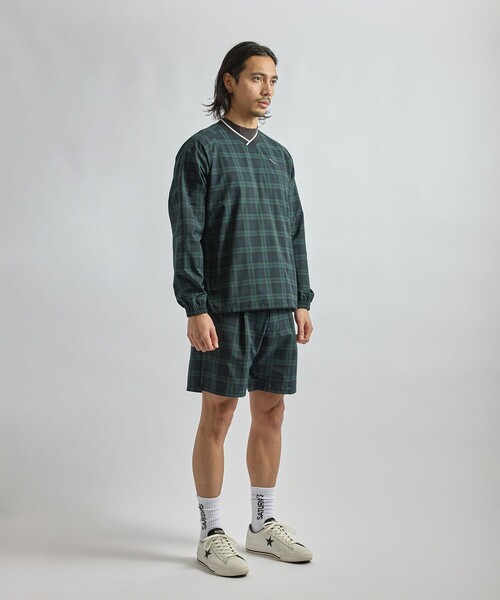 Saturdays Golf(サタデーズゴルフ)の「Seersucker Pullover(Tシャツ/カットソー・メンズ・ダークグリーン/ブラック・XL/M/L/S)」の7枚目の写真