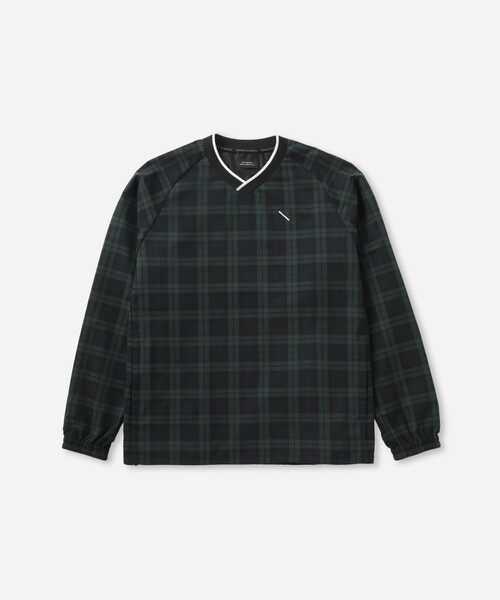 Saturdays Golf(サタデーズゴルフ)の「Seersucker Pullover(Tシャツ/カットソー・メンズ・ダークグリーン/ブラック・XL/M/L/S)」の11枚目の写真