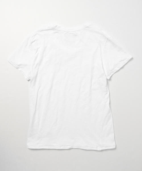 waimea(ワイメア)の「Waimea CLASSIC / ワッペン スラブVネックTシャツ(Tシャツ/カットソー・メンズ・ホワイト/ネイビー/ピンク・MEDIUM/LARGE/SMALL)」の19枚目の写真