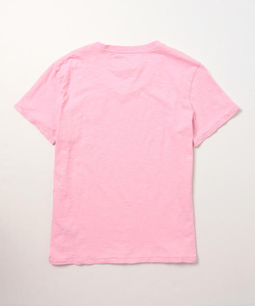 waimea(ワイメア)の「Waimea CLASSIC / ワッペン スラブVネックTシャツ(Tシャツ/カットソー・メンズ・ホワイト/ネイビー/ピンク・MEDIUM/LARGE/SMALL)」の21枚目の写真