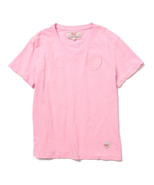 waimea(ワイメア)の「Waimea CLASSIC / ワッペン スラブVネックTシャツ(Tシャツ/カットソー・メンズ・ホワイト/ネイビー/ピンク・MEDIUM/LARGE/SMALL)」の20枚目の写真