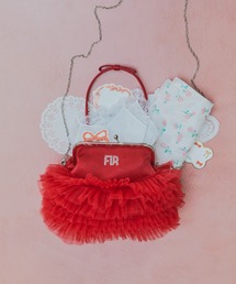 FURFUR（ファーファー）の「【USAGI ONLINE/ZOZOTOWN限定】クリスタルロゴがま口チュチュバッグ（ハンドバッグ）」
