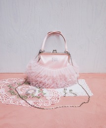 FURFUR（ファーファー）の「【USAGI ONLINE/ZOZOTOWN限定】クリスタルロゴがま口チュチュバッグ（ハンドバッグ）」