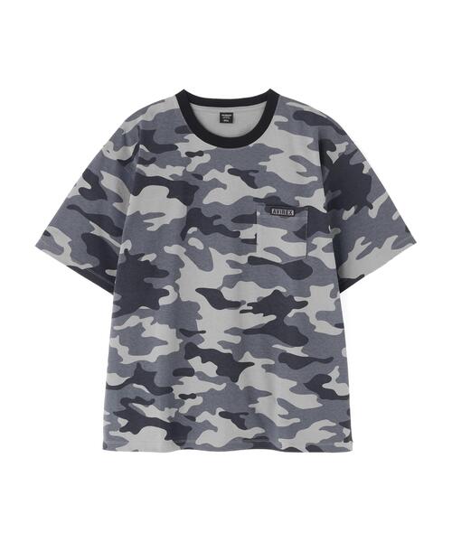 AVIREX(アヴィレックス)の「《WEB&DEPOT限定》 CAMOUFLAGE POCKET T-SHIRT / カモフラージュ ポケット Tシャツ / AVIREX / アヴィレックス(Tシャツ/カットソー・メンズ・その他3/オリーブ系1/ブラック系その他2・XL/L/2XL/M)」の2枚目の写真