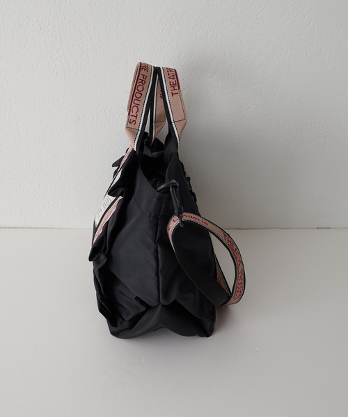 THEATRE PRODUCTS(シアタープロダクツ)の「【THEATRE PRODUCTS】THAMES 2WAY TOTE L(トートバッグ・レディース・ベージュ/ブラック・FREE)」の5枚目の写真