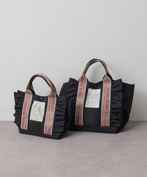 THEATRE PRODUCTS(シアタープロダクツ)の「【THEATRE PRODUCTS】THAMES 2WAY TOTE L(トートバッグ・レディース・ベージュ/ブラック・FREE)」の3枚目の写真