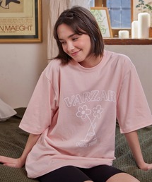VARZAR（バザール）の「【VARZAR/バザール】Seasonal Graphic & Logo T / アートワークデザイン ワンポイント刺繍 半袖 Tシャツ（Tシャツ/カットソー）」