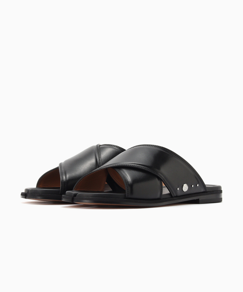Maison Margiela（メゾンマルジェラ）の「MAISON MARGIELA(メゾン マルジェラ) Tabi Cross Sandals（サンダル・メンズ・ブラック・43/42/41）」の7枚目の写真