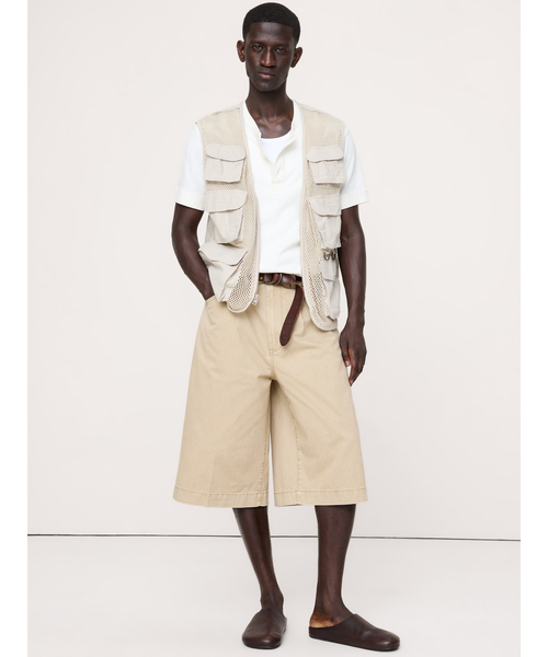 Banana Republic(バナナリパブリック)の「メッシュ フォトジャーナリスト ベスト(ベスト・メンズ・ナチュラル・S/M/L/XL)」の7枚目の写真