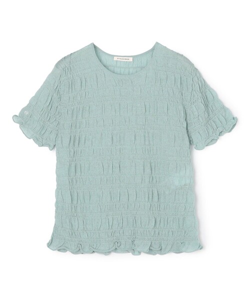 BY MALENE BIRGER(バイマレーネビルガー)の「BY MALENE BIRGER ELLA クルーネックニット(ニット/セーター・レディース・ライトブルー/ブラック・S)」の1枚目の写真