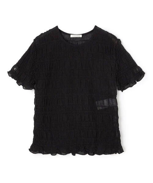 BY MALENE BIRGER(バイマレーネビルガー)の「BY MALENE BIRGER ELLA クルーネックニット(ニット/セーター・レディース・ライトブルー/ブラック・S)」の2枚目の写真