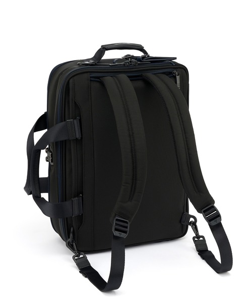 TUMI(トゥミ)の「TUMI ALPHA (アルファ) スリーウェイ・ブリーフ(A4/PC15インチまで対応)(ビジネスバッグ・メンズ・ブラック×ブルー・FREE)」の2枚目の写真
