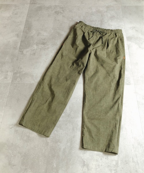 MMMM(エムエムエムエム)の「MMMM/ サイドベンチレーションパンツ(チノパンツ・メンズ・オリーブ/ネイビー・LARGE/MEDIUM)」の10枚目の写真