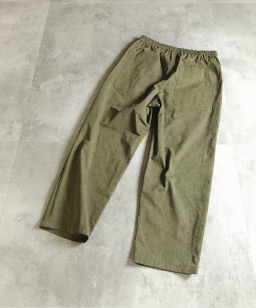 MMMM(エムエムエムエム)の「MMMM/ サイドベンチレーションパンツ(チノパンツ・メンズ・オリーブ/ネイビー・LARGE/MEDIUM)」の11枚目の写真