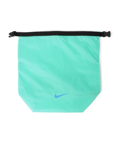NIKE(ナイキ)の「NIKE SWIM: ウォータープルーフ バッグ(トートバッグ・メンズ・ライトグリーン/ブラック/ブルー・ONE SIZE)」の8枚目の写真