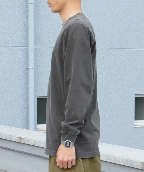 WBSB（ダブルビーエスビー）の「WBSB/ダブルビーエスビー DOUCHE L/S TEE-vintage プリントTシャツ 長袖 ひび割れプリント メンズ レディース ユニセックス 秋 秋服 2026年秋冬（Tシャツ/カットソー・メンズ・ホワイト/ライトブルー/ブラック・M/L/XL）」の21枚目の写真