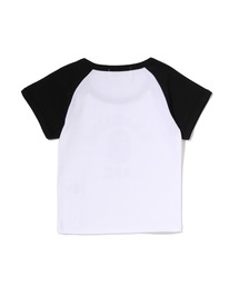 A BATHING APE（アベイシングエイプ）の「COLLEGE RAGLAN CROPPED TEE