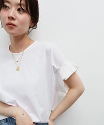 le.coeur blanc（ルクールブラン）の「ドライコットンタックスリーブプルオーバー（Tシャツ/カットソー）」