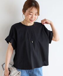 le.coeur blanc（ルクールブラン）の「ドライコットンタックスリーブプルオーバー（Tシャツ/カットソー）」