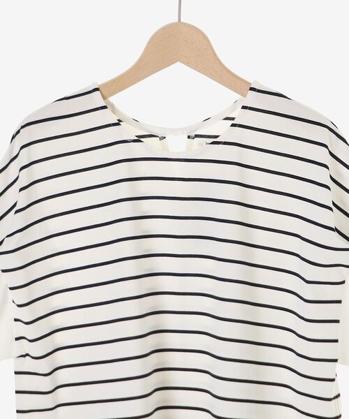 le.coeur blanc(ルクールブラン)の「ドライコットンタックスリーブプルオーバー(Tシャツ/カットソー・レディース・カーキオリーブ/ホワイト系その他/グレイッシュベージュ/ブラック/オフホワイト・38)」の11枚目の写真