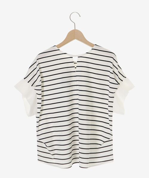 le.coeur blanc(ルクールブラン)の「ドライコットンタックスリーブプルオーバー(Tシャツ/カットソー・レディース・カーキオリーブ/ホワイト系その他/グレイッシュベージュ/ブラック/オフホワイト・38)」の22枚目の写真