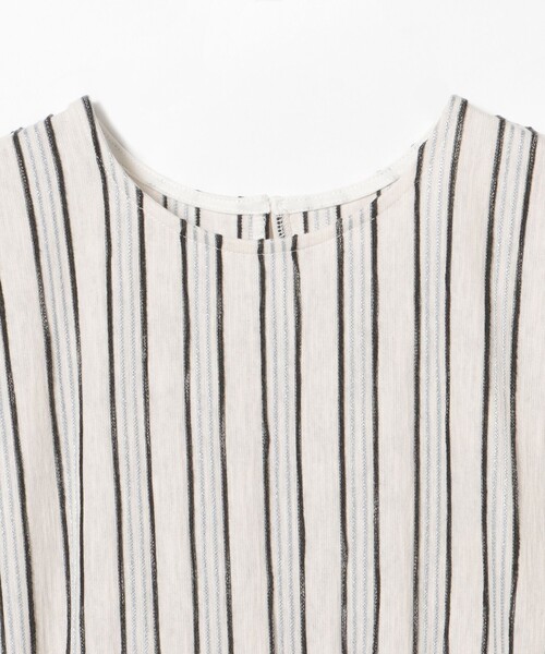 BEAMS HEART(ビームスハート)の「ストライプ カット プルオーバー(Tシャツ/カットソー・レディース・ホワイト系その他5/オフホワイト・FREE)」の19枚目の写真