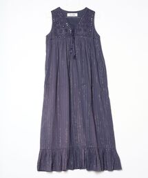 sara mallika（サラ マリカ）の「Sara Mallika / サラマリカ JAQUARD MIRROR DRESS ジャガード ミラー刺繍ワンピース（ワンピース）」