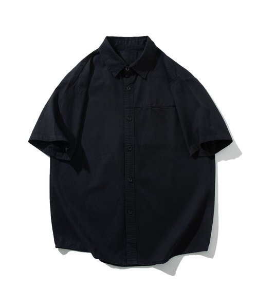 aimoha(アイモハ)の「【mens】ポケット付き半袖シャツ(シャツ/ブラウス・メンズ・ベージュ/ブラック/オフホワイト・XX-LARGE/X-LARGE/LARGE/MEDIUM)」の3枚目の写真