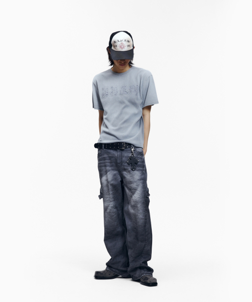 AAKAM(アーカム)の「Reverse Patch Waffle Half Top (Gray)(Tシャツ/カットソー・レディース・その他・3/2/1)」の14枚目の写真