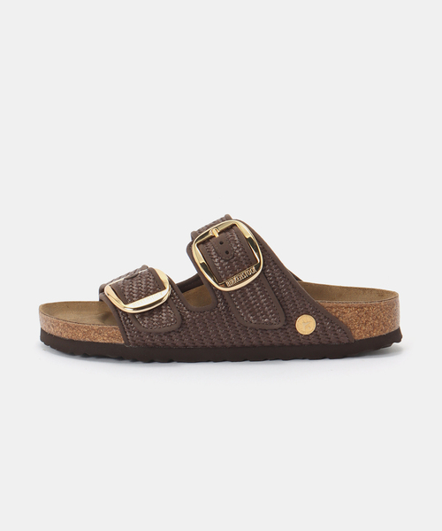 FRAMeWORK（フレームワーク）の「BIRKENSTOCK/ビルケンシュトック ARIZONA BIG BUCKLE RAFFIA（サンダル・レディース・ブラウン・38/37/36）」の2枚目の写真